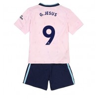 Dres Arsenal Gabriel Jesus #9 Rezervni za djecu 2022-23 Kratak Rukav (+ kratke hlače)